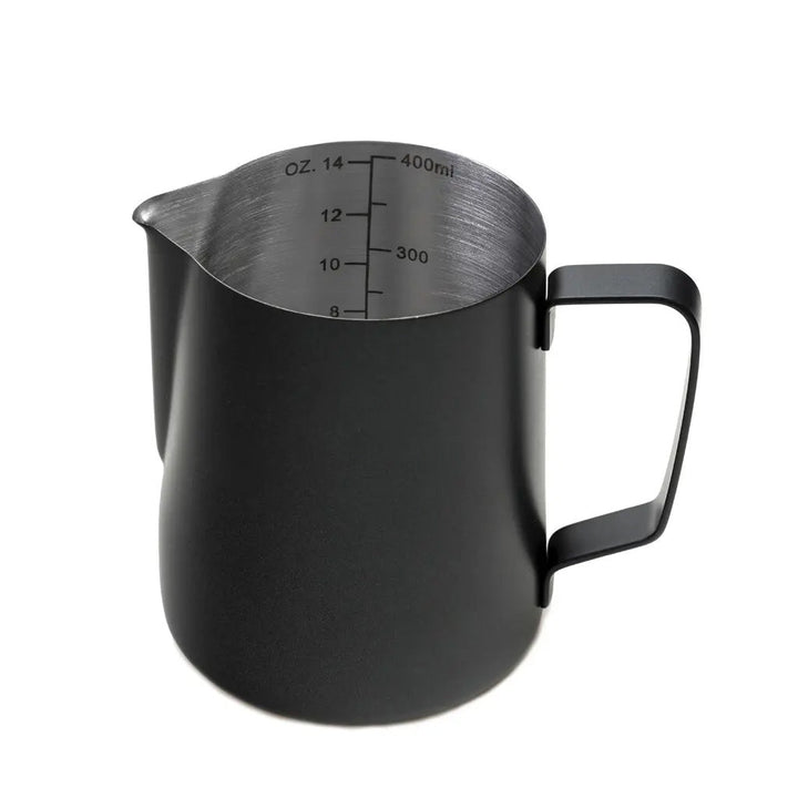 Coffee Hero Black Milk Jug 400ml