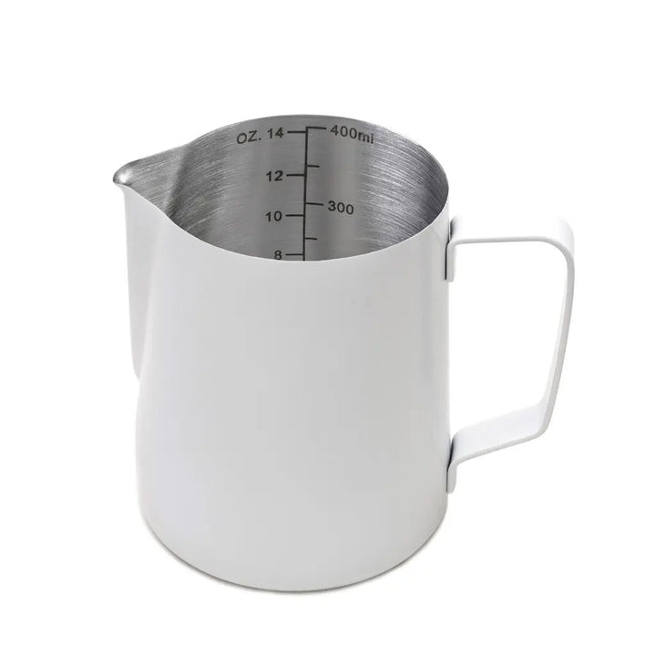 Coffee Hero White Milk Jug 400ml