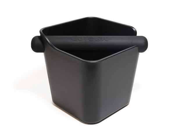 Cafelat Black Home Knock Box – Compact Espresso Knock Box