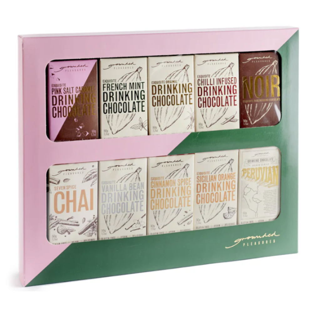 Ultimate Drinking Chocolate Variety Gift Box - 10 Flavours