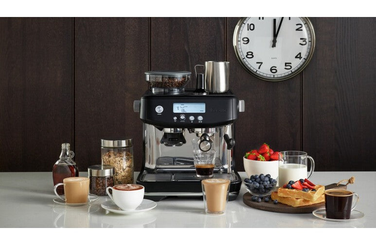 Breville The Barista Pro Espresso Coffee Machine - Black Truffle