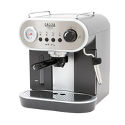 Gaggia Carezza Deluxe Espresso Machine — Black & Silver