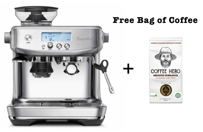 Breville The Barista Pro Espresso Coffee Machine - Stainless Steel