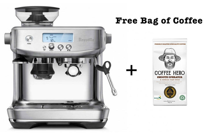 Breville The Barista Pro Espresso Coffee Machine - Stainless Steel