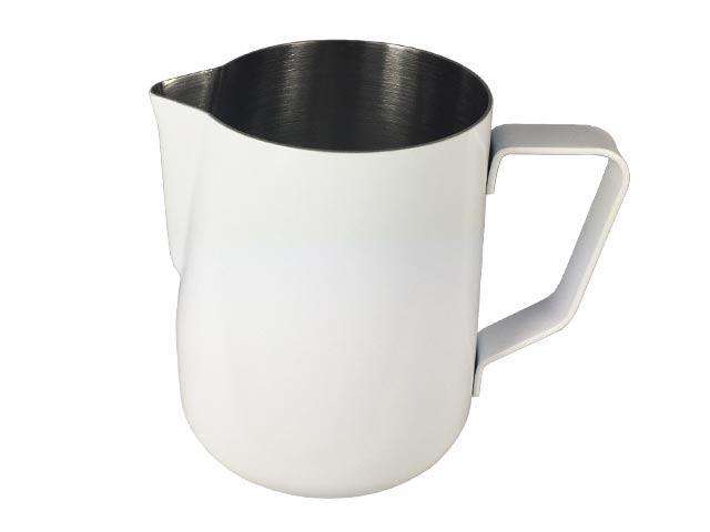 Joe Frex 590ml White Milk Jug Stainless Steel